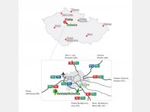 Mapa príjazdu