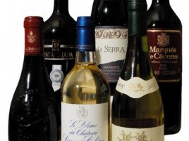 Široký výběr zahraničních vín